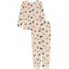 imageLucky Brand Girls 2Piece Loosefit Pajama Set Soft ampamp Cute for KidsOpen Bouquet