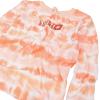 imageLucky Brand Girls 2Piece Loosefit Pajama Set Soft ampamp Cute for KidsPorcelain Rose Tie Dye