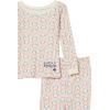 imageLucky Brand Girls 2Piece Loosefit Pajama Set Soft ampamp Cute for KidsRainbows