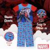 imageMarvel Boys 2Piece Loosefit Set Superhero Pajamas Soft ampamp Cute for KidsNew Cap