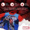 imageMarvel Boys 2Piece Loosefit Set Superhero Pajamas Soft ampamp Cute for KidsNew Cap