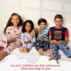imageMarvel Boys 2Piece Loosefit Set Superhero Pajamas Soft ampamp Cute for KidsPanther King