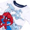 imageMarvel Boys 4Piece Snugfit Cotton Superhero Pajama Set Soft ampamp Cute for KidsSpidey Surrounded
