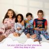 imageMarvel Boys 4Piece Snugfit Cotton Superhero Pajama Set Soft ampamp Cute for KidsWakanda Now