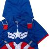 imageMarvel Boys Hooded Blanket Sleeper Comfortable Pajamas Soft ampamp Cute for KidsSam Wilson