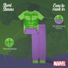 imageMarvel boys 2piece Snugfit Cotton Holiday Pajama Set Soft ampamp Cute for KidsHulk Smash