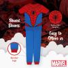 imageMarvel boys 2piece Snugfit Cotton Holiday Pajama Set Soft ampamp Cute for KidsSpider Costume