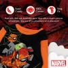 imageMarvel boys 2piece Snugfit Cotton Holiday Pajama Set Soft ampamp Cute for KidsSpider Scare