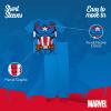 imageMarvel boys 2piece Snugfit Cotton Holiday Pajama Set Soft ampamp Cute for KidsSteve Rogers