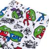 imageNickelodeon Boys 4Piece Snugfit Cotton Pajama Set Soft ampamp Cute for KidsTurtle Power