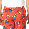 imageNintendo mens Pajama Pants Lounge Bottoms With Drawstring Ultrasoft ampamp ComfortableSuper Mario