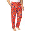 imageNintendo mens Pajama Pants Lounge Bottoms With Drawstring Ultrasoft ampamp ComfortableSuper Mario