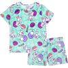 imagePeanuts Womens 2Piece Pajama Set Soft ampamp Comfortable Nightwear for Adults Top ampamp Bottom DuoPeanuts Snoopy Sack Exchange