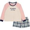 imageDearfoams Womens 2Piece Pajama Set Soft ampamp Comfortable Nightwear for Adults Top ampamp Bottom DuoPajamas All Day Plaid