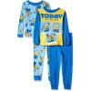 imageDespicable Me Boys 4Piece Snugfit Cotton Pajama Set Soft ampamp Cute for KidsBlue Moods