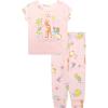 imageDisney girls 2piece Snugfit Cotton Holiday Pajama Set Soft ampamp Cute for KidsFun Together