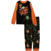 imageMarvel boys 2piece Snugfit Cotton Holiday Pajama Set Soft ampamp Cute for KidsSpider Scare