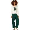 imageWicked Womens 2Piece Loosefit Pajama Set Soft ampamp Comfortable Nightwear for AdultsElphaba Single