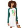 imageWicked Womens Nightgown Pajamas for Adults Soft ampamp Comfortable Nightwear ampamp Lounge DressWicked Wave
