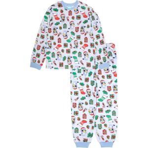 imageBluey 2Piece Loosefit Pajama Set Soft ampamp Comfortable Holiday Nightwear for FamilyFambluey Gifts