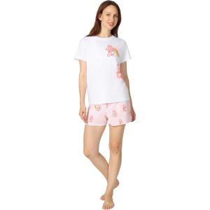 imageCare Bears Womens 2Piece Pajama Set Soft ampamp Comfortable Nightwear for Adults Top ampamp Bottom DuoCarebears