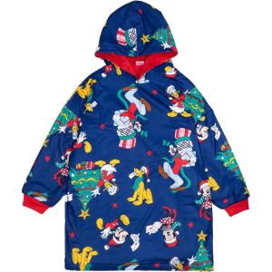 imageDisney Unisex Hooded Long Sleeve Top Comfortable Pajamas Soft ampamp Cute for KidsChristmas Crew