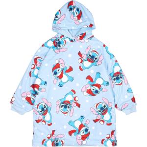imageDisney Unisex Hooded Long Sleeve Top Comfortable Pajamas Soft ampamp Cute for KidsSnow Fun