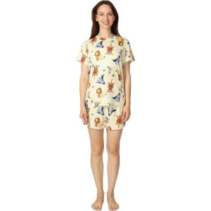 imageDisney Womens 2Piece Pajama Set Soft ampamp Comfortable Nightwear for Adults Top ampamp Bottom DuoPooh  Friends Dress Up