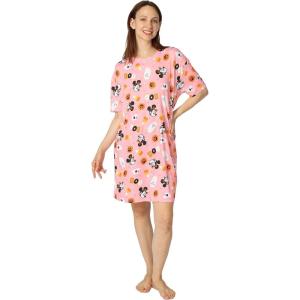 imageDisney Womens Nightgown Pajamas for Adults Soft ampamp Comfortable Nightwear ampamp Lounge DressMinnie Cookie Time