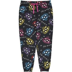 imageFRIENDS womens Pajama Bottom Lounge Pant With Drawstring Ultrasoft ampamp ComfortableGrey Coffee Friends