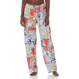 imageLOONEY TUNES mens Pajama Pants Lounge Bottoms With Drawstring Ultrasoft ampamp ComfortableGone Looney Comic Print