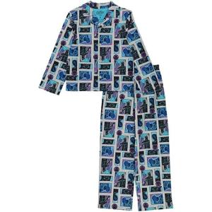 imageMarvel Boys 2Piece Loosefit Set Superhero Pajamas Soft ampamp Cute for KidsThe King