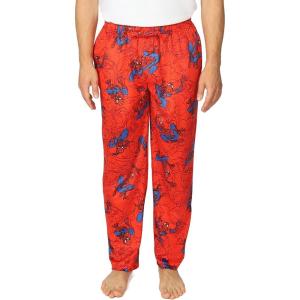 imageMarvel mens Pajama Pants Lounge Bottoms With Drawstring Ultrasoft ampamp ComfortableSpiderman and Venom