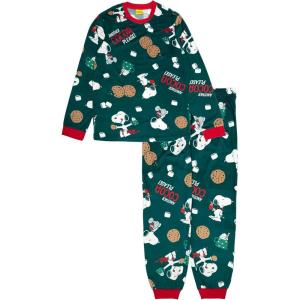 imagePeanuts 2Piece Loosefit Pajama Set Soft ampamp Comfortable Holiday Nightwear for FamilyFamanother Cocoa
