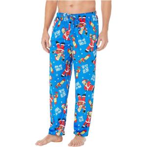 imageThe Simpsons mens Pajama Bottom Lounge Pant With Drawstring Ultrasoft ampamp ComfortableDoh Ho Ho Homer