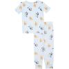 imageBluey Boys 2Piece Snugfit Viscose Pajama Set Soft ampamp Cute for KidsHoppy Bluey