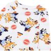 imageBluey Boys 2Piece Snugfit Viscose Pajama Set Soft ampamp Cute for KidsSkateboard Pals