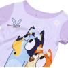 imageBluey unisexchild 4Piece Snugfit Cotton Pajama Set Soft ampamp Cute for KidsHappy Bluey Bingo