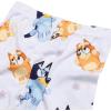 imageBluey unisexchild 4Piece Snugfit Cotton Pajama Set Soft ampamp Cute for KidsHappy Bluey Bingo