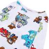 imageDisney Boys 4Piece Snugfit Cotton Pajama Set Soft ampamp Cute for Kids 12M