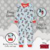 imageDisney Mickey ampamp Minnie Mouse 2Pack Footless One Piece Cotton Snugfit Pajamas Soft ampamp Cute for KidsMickey  Friends