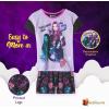imageDisney girls 2piece Loosefit Pajama Set Princess Pajamas Soft ampamp Cute for KidsWickedly Cool 2