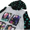 imageDisney girls Hooded Blanket Sleeper Comfortable Pajamas Soft ampamp Cute for KidsWicked Girls