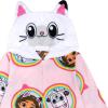imageGirls Hooded Blanket Sleeper Comfortable Pajamas Soft ampamp Cute for KidsPandy Party