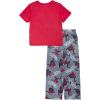 imageMarvel Boys 2Piece Loosefit Pajama Set Soft ampamp Cute for KidsSpiderman Web