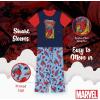 imageMarvel Boys 3Piece Loosefit Pajama Set Soft ampamp Cute for KidsMajor Heroes 3