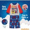 imageNickelodeon Boys Paw Patrol  Baby Shark 2Piece Loosefit Pajama Set Soft ampamp Cute for KidsBorn Heroes