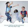 imageNickelodeon Boys Paw Patrol 6Piece Snugfit Cotton Pajama Set Soft ampamp Cute for KidsGreyRedBlue
