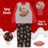 imageRudolph the RedNosed Reindeer Womens 2Piece Set Matching Family Holiday Pajamas Soft ampamp ComfortableFamsnow What Fun