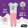 imageSTAR WARS 2Piece Snugfit Cotton Pajama Set Soft ampamp Cute for KidsMighty Grogu